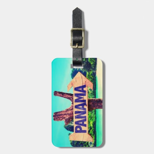 Étiquette À Bagage Panama (Devant Vertical)