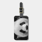 Étiquette À Bagage Panda (Devant Vertical)