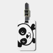 Étiquette À Bagage panda (Devant Vertical)