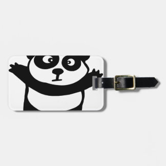 Étiquette À Bagage panda