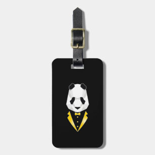 Étiquette À Bagage Panda de luxe