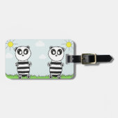 Étiquette À Bagage Panda Enfants (Devant horizontal)