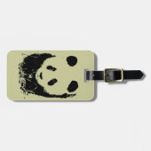 Étiquette À Bagage Panda Pop Art (Devant horizontal)