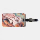 Étiquette À Bagage Panic Waves peinture à l'huile (Dos horizontal)