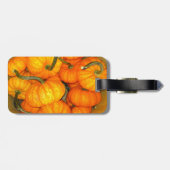 Étiquette À Bagage Panier Citrouille bébé bagages TAg (Dos horizontal)