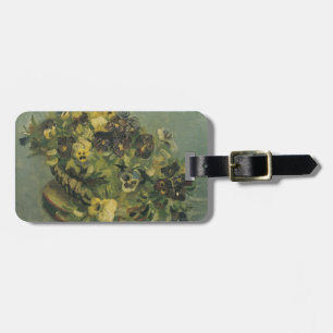 Étiquette À Bagage Panier de panneaux sur une petite table
