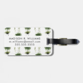 Étiquette À Bagage Paniers accrochants d'intérieur de l'oasis | (Dos horizontal)