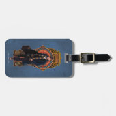 Étiquette À Bagage Panneau Art Nouveau NEWT SCAMANDER™ Walking (Devant horizontal)