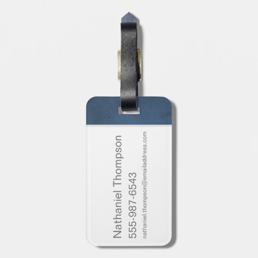 Étiquette À Bagage Panneau Art Nouveau NEWT SCAMANDER™ Walking (Dos Vertical)