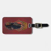 Étiquette À Bagage Panneau Art nouveau permanent NEWT SCAMANDER™ (Devant horizontal)