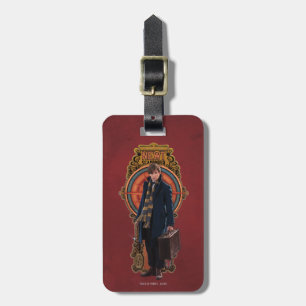 Étiquette À Bagage Panneau Art nouveau permanent NEWT SCAMANDER™