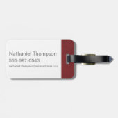 Étiquette À Bagage Panneau Art nouveau permanent NEWT SCAMANDER™ (Dos horizontal)