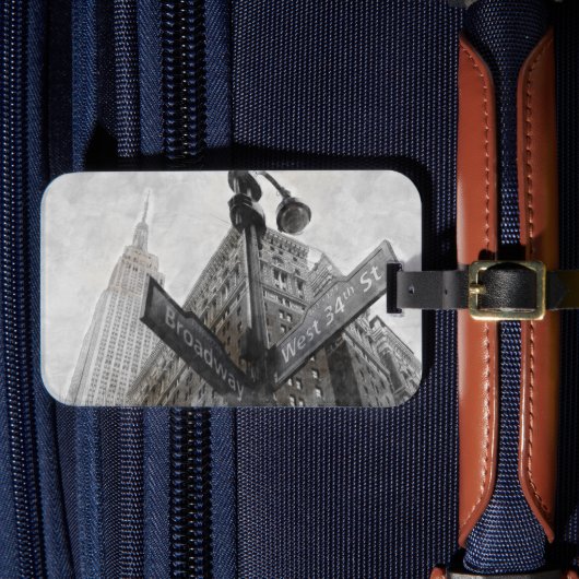 Étiquette À Bagage Panneau d'angle couleur large (Insitu Rectoal 4)