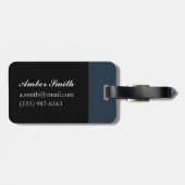 Étiquette À Bagage Panneau d'avertissement près d'aéroport de St (Dos horizontal)