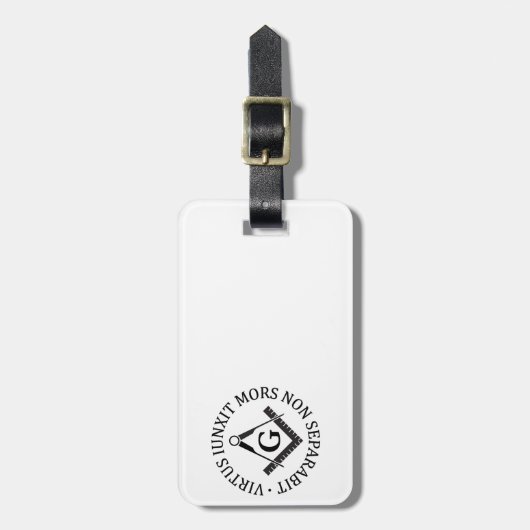 Étiquette À Bagage Panneau franc-maçonnerie (Devant Vertical)