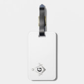 Étiquette À Bagage Panneau franc-maçonnerie (Dos Vertical)