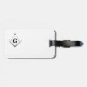 Étiquette À Bagage Panneau franc-maçonnerie (Dos horizontal)