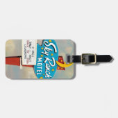 Étiquette À Bagage Panneau Sky Ranch Motel (Devant horizontal)