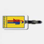 Étiquette À Bagage Panneau thaïlandais ⚠ toilettes Ladyboy ⚠ (Dos horizontal)