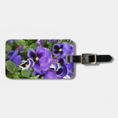 Étiquette À Bagage panneaux violets (Devant horizontal)