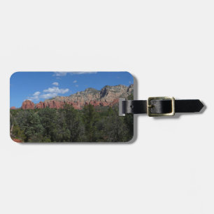 Étiquette À Bagage Panorama des rochers rouges à Sedona Arizona