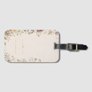 Étiquette À Bagage Papeterie de mariage de style jardin vintage