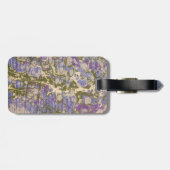 Étiquette À Bagage Papier marbré (Dos horizontal)