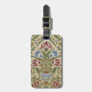 Étiquette À Bagage Papier peint à motif floral brocart de William Mor