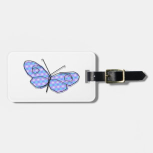 Étiquette À Bagage Papillon cosmique