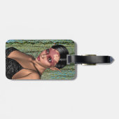 Étiquette À Bagage Papillon de fée (Dos horizontal)