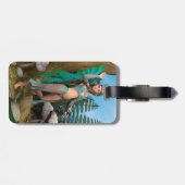 Étiquette À Bagage Papillon de fée (Dos horizontal)