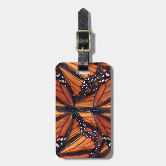 Étiquette À Bagage papillon monarque (Devant Vertical)
