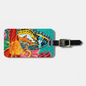 Étiquette À Bagage Papillon pointu I (Devant horizontal)