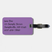 Étiquette À Bagage Papillon Swallowtail I sur Milkweed à Shenandoah (Dos horizontal)