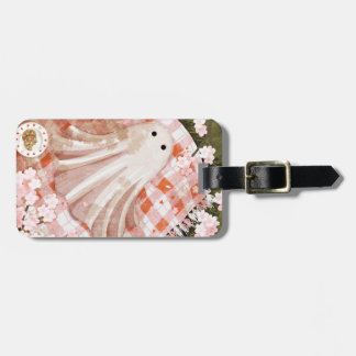 Étiquette À Bagage Par moi-même accrochant la tapisserie