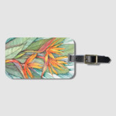 Étiquette À Bagage Paradis botanique tropical II (Devant Horizontal)