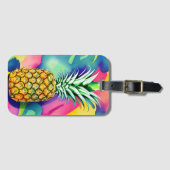 Étiquette À Bagage Paradis de l'ananas (Devant Horizontal)