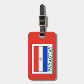 Étiquette À Bagage Paraguay (Devant Vertical)