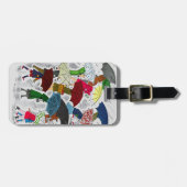 Étiquette À Bagage Parapluies (Devant horizontal)