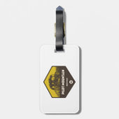 Étiquette À Bagage Parc d'état de Pilot Mountain en Caroline du Nord (Dos Vertical)