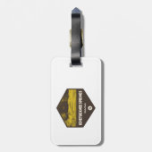 Étiquette À Bagage Parc d'état d'Ichetucknee Springs Floride (Dos Vertical)