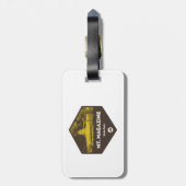 Étiquette À Bagage Parc d'état du Mont Magazine Arkansas (Dos Vertical)