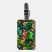 Étiquette À Bagage Parc Dinosaur (Devant Vertical)