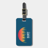 Étiquette À Bagage Parc national Banff (Devant Vertical)