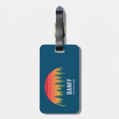 Étiquette À Bagage Parc national Banff (Dos Vertical)