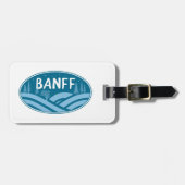Étiquette À Bagage Parc national Banff En plein air (Devant horizontal)