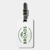 Étiquette À Bagage Parc national Broads (Devant Vertical)