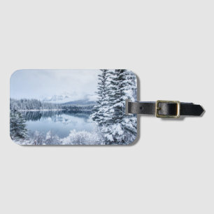 Étiquette À Bagage Parc national de Banff en hiver