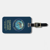 Étiquette À Bagage Parc national de Biscayne (Devant horizontal)