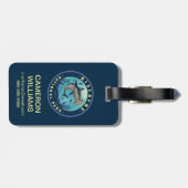 Étiquette À Bagage Parc national de Biscayne (Dos horizontal)